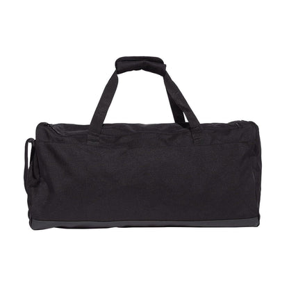Black - Back - Adidas Linear Recycled Polyester Duffle Bag