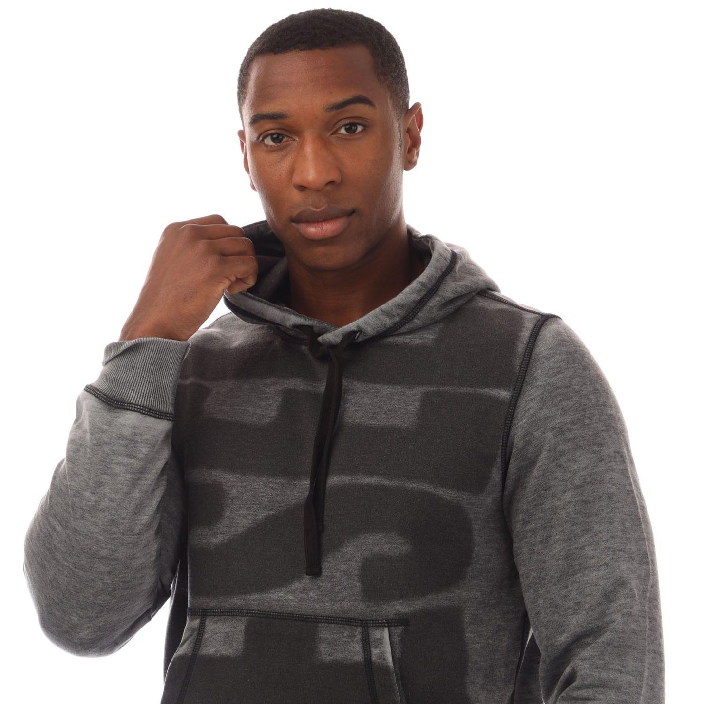 Black - Side - Diesel Mens S-Ginn Hoodie