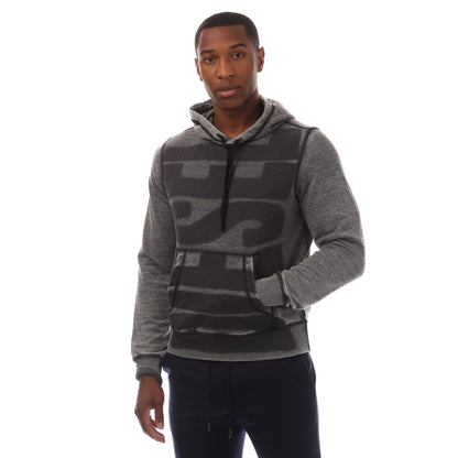 Black - Front - Diesel Mens S-Ginn Hoodie