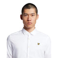 White - Lifestyle - Lyle & Scott Mens Interlock Shirt