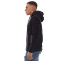 Black - Side - Modern Amusement Mens Route 66 Full Zip Hoodie