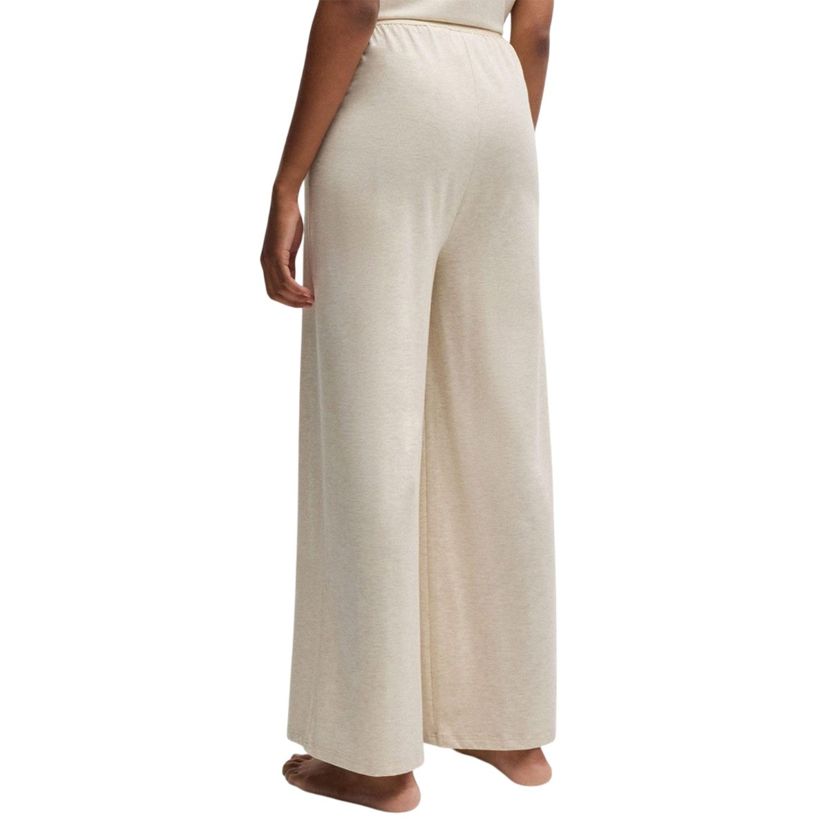 White - Back - Boss Womens-Ladies Bea Modal Stretch Pyjama Bottoms