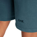 Blue - Side - Adidas Mens Z.N.E. Premium Shorts