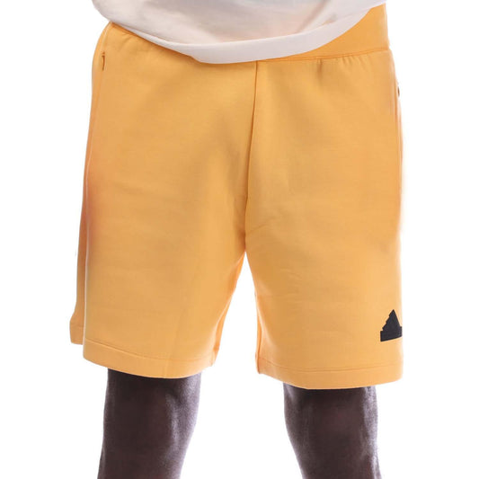 Yellow - Front - Adidas Mens Z.N.E. Premium Shorts