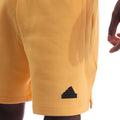 Yellow - Side - Adidas Mens Z.N.E. Premium Shorts