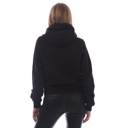 Black - Back - Diesel Womens-Ladies F-Reggy Hoodie