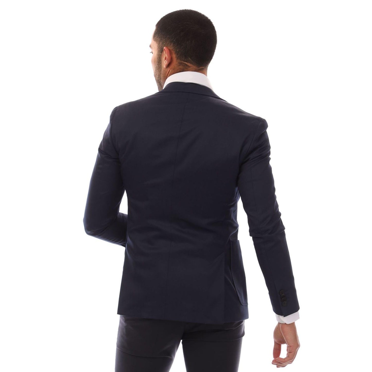 Navy - Back - Hugo Boss Mens Raye8 Blazer