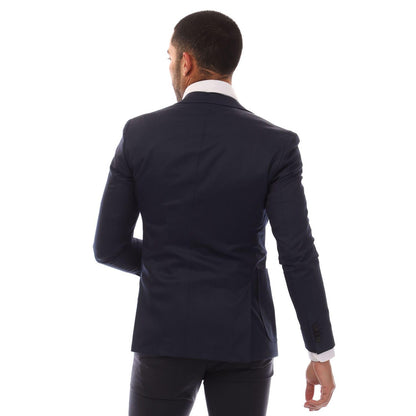 Navy - Back - Hugo Boss Mens Raye8 Blazer