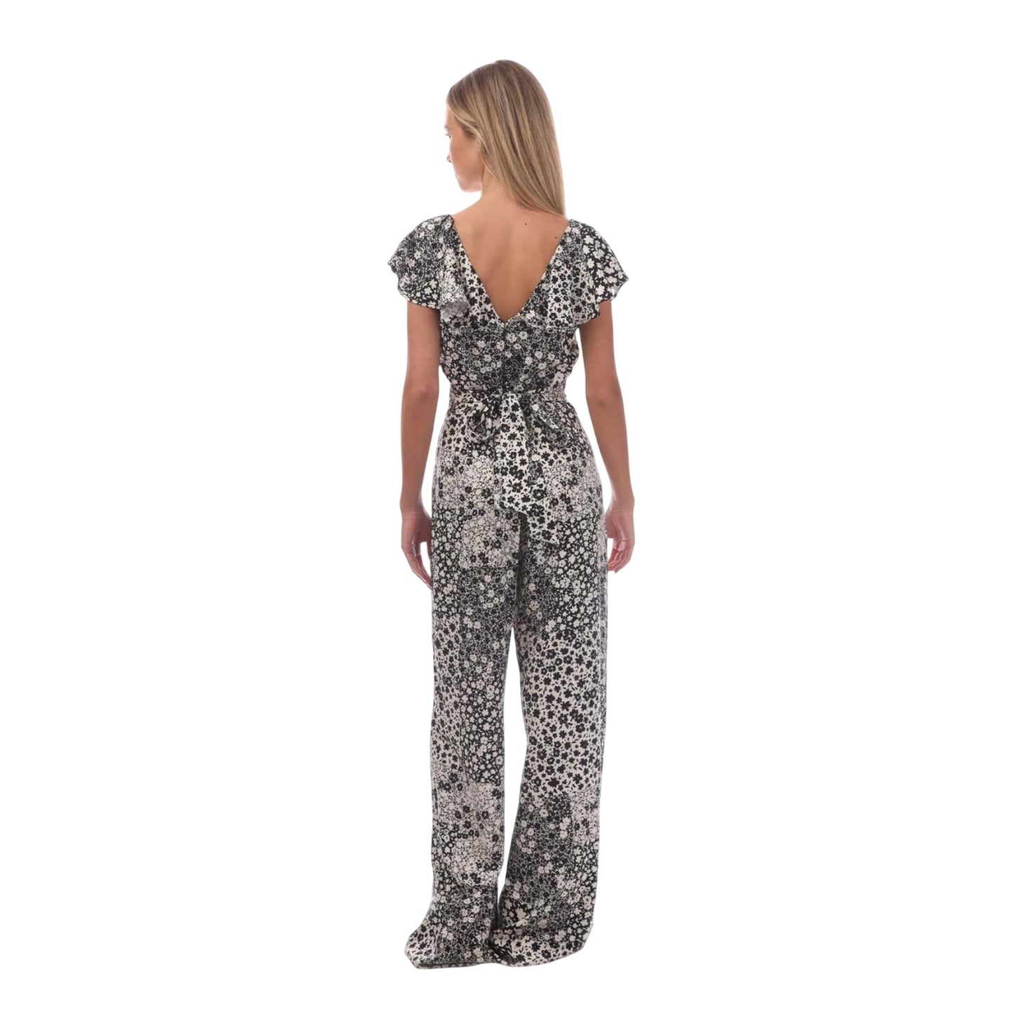 Multicoloured - Back - Nobody´s Child Womens-Ladies Suki Floral Flutter Jumpsuit