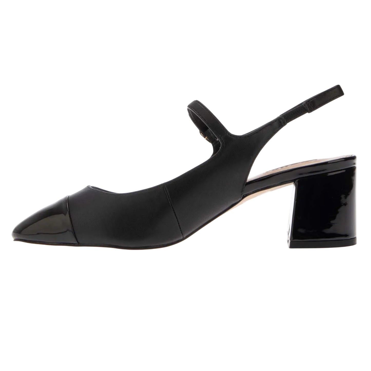 Black - Lifestyle - Dune London Womens-Ladies Devised Sling Back Mary Janes