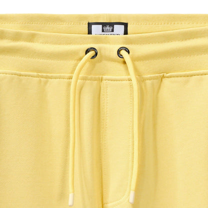 Yellow - Side - Weekend Offender Mens Pink Sands Overlay Shorts