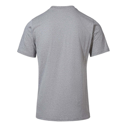 Grey - Back - Berghaus Mens Logo Organic Classic T-Shirt