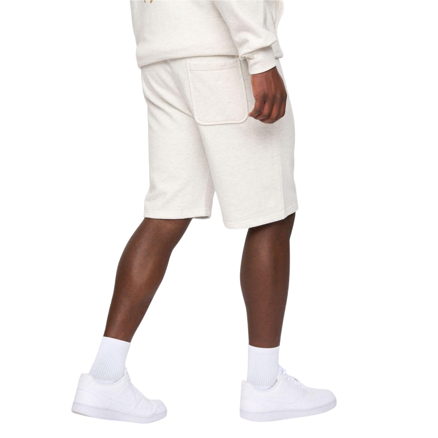 Grey - Back - Glorious Gangsta Mens Ceazar Shorts