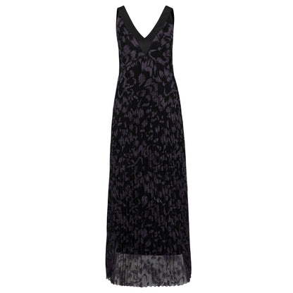 Black-Grey - Front - Boss Womens-Ladies Dessona Maxi Dress