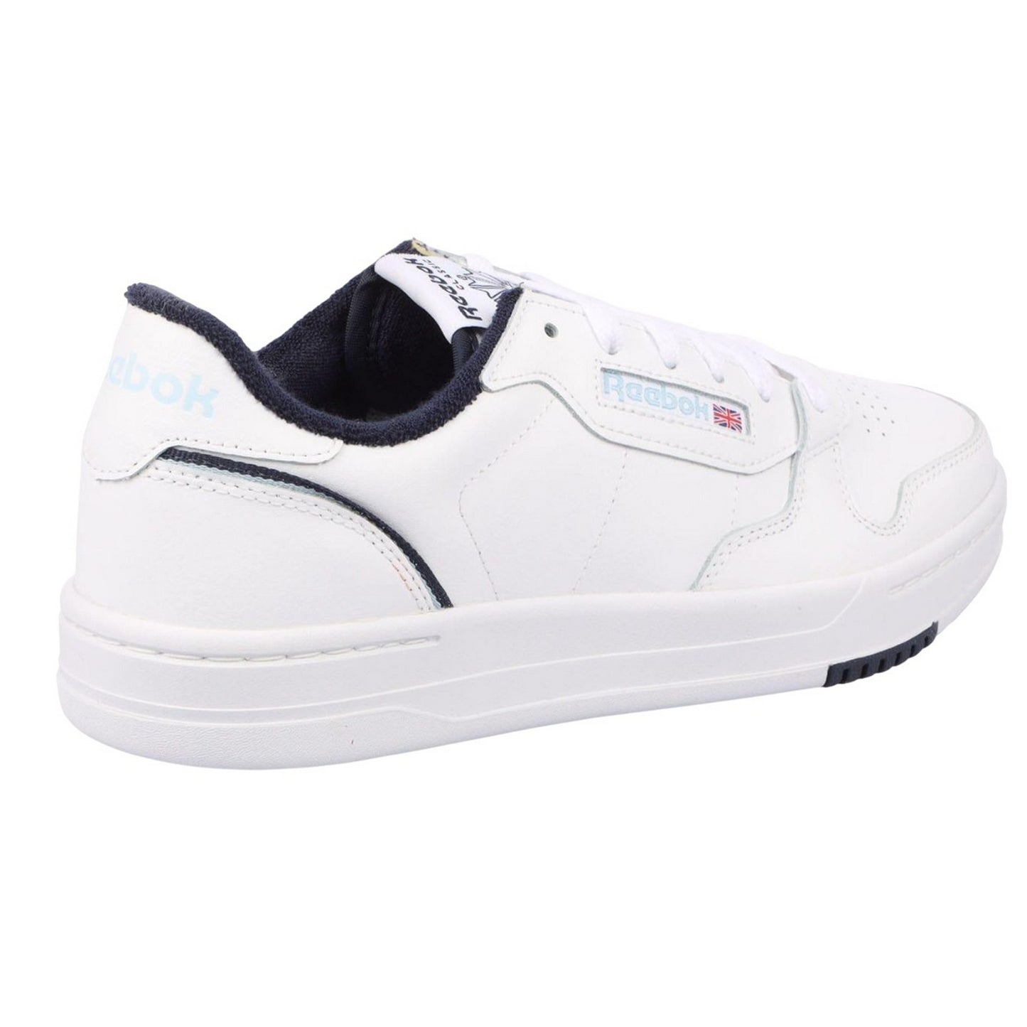 White-Navy - Lifestyle - Reebok Unisex Adult Phase Court Suede Trainers