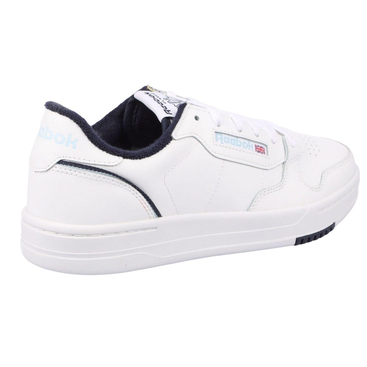 White-Navy - Lifestyle - Reebok Unisex Adult Phase Court Suede Trainers