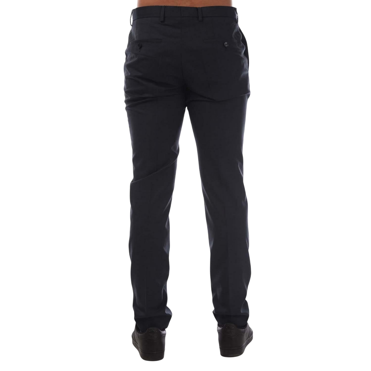Dark Blue - Back - Hugo Mens Getlin182 Trousers