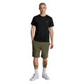 Green - Pack Shot - Lyle & Scott Mens Fly Fleece Shorts