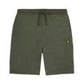 Green - Front - Lyle & Scott Mens Fly Fleece Shorts