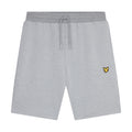 Grey - Front - Lyle & Scott Mens Fly Fleece Shorts