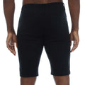 Black - Back - Duck and Cover Mens Franztown Shorts