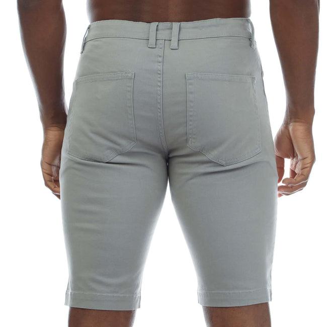 Grey - Back - Duck and Cover Mens Franztown Shorts
