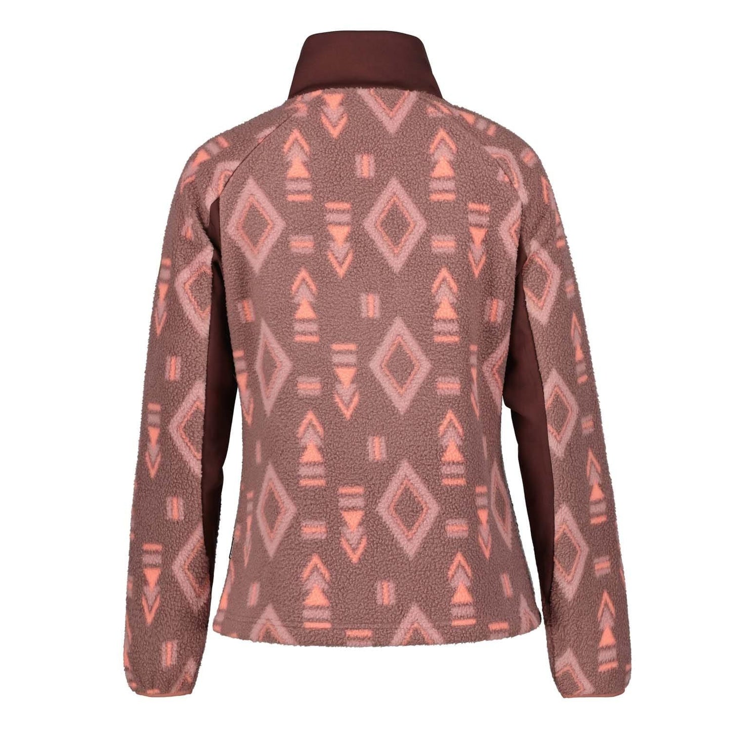 Red - Back - Icepeak Womens-Ladies Millstadten Full Zip Fleece Jacket