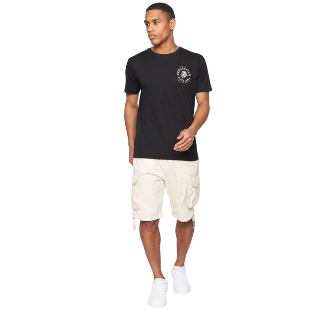 Stone - Pack Shot - Crosshatch Mens Jamstar Cargo Shorts