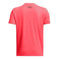 Red - Back - Under Armour Childrens-Kids Tech 2.0 T-Shirt