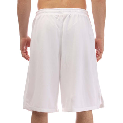 White-Black - Back - Off White Mens Caravaggio Mesh Shorts
