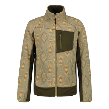 Green - Front - Icepeak Mens Mohawken Full Zip Fleece Jacket