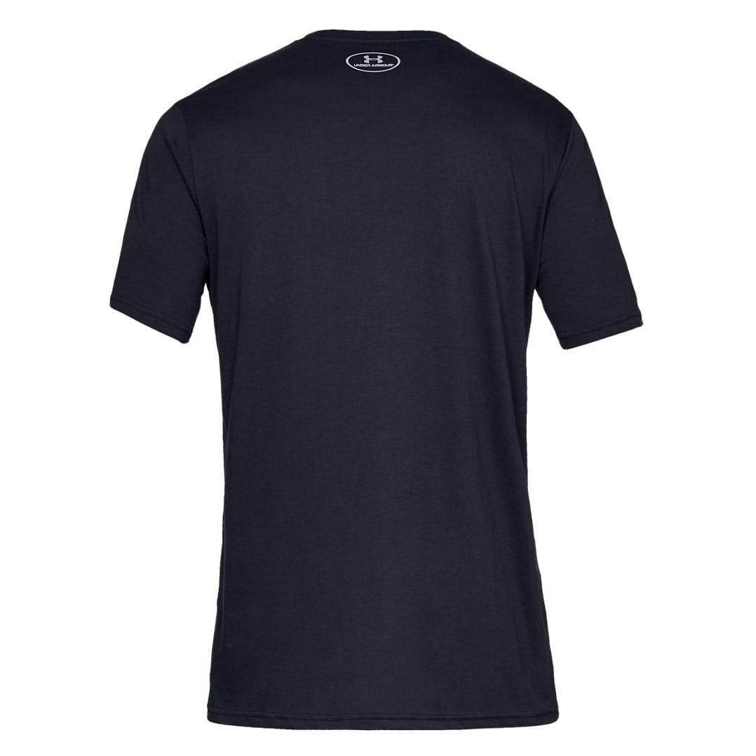 Black - Back - Under Armour Mens Sportstyle Logo T-Shirt