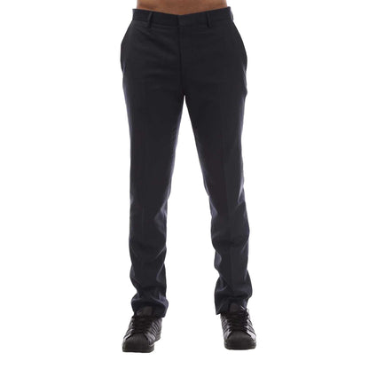 Dark Blue - Front - Hugo Boss Mens Getlin204 Trousers
