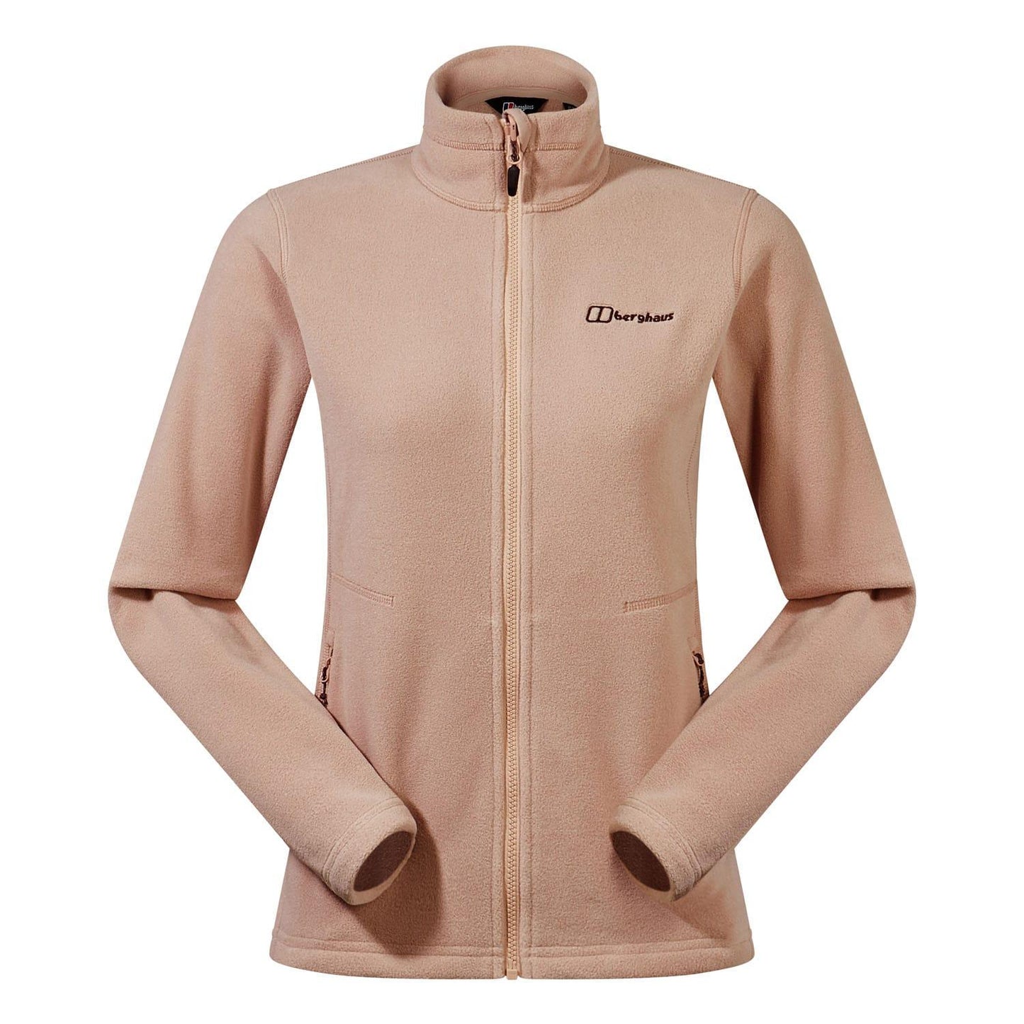 Pink - Front - Berghaus Womens-Ladies Prism InterActive Polartech Fleece Jacket
