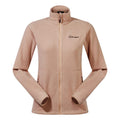 Pink - Front - Berghaus Womens-Ladies Prism InterActive Polartech Fleece Jacket
