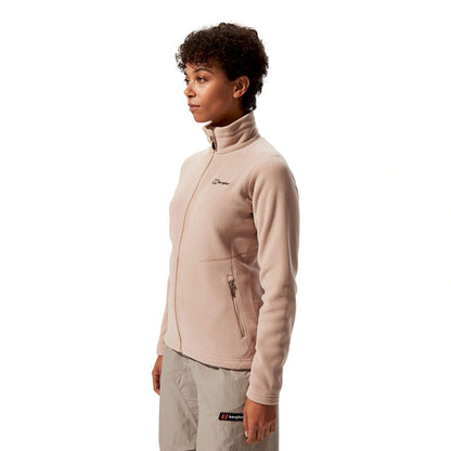 Pink - Close up - Berghaus Womens-Ladies Prism InterActive Polartech Fleece Jacket