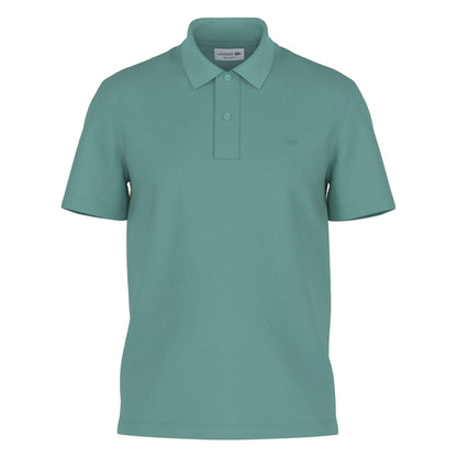Teal - Front - Lacoste Mens Movement Pique Polo Shirt