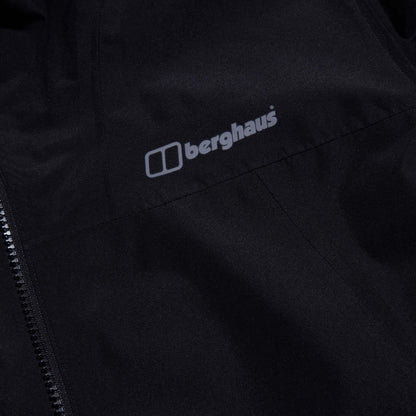Black - Lifestyle - Berghaus Unisex Adult Deluge Pro 3.0 Waterproof Jacket
