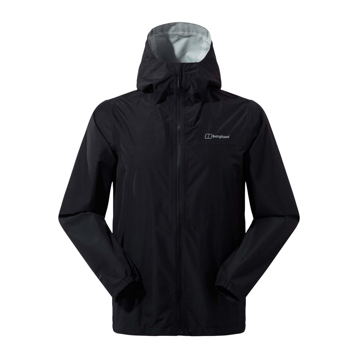 Black - Front - Berghaus Unisex Adult Deluge Pro 3.0 Waterproof Jacket