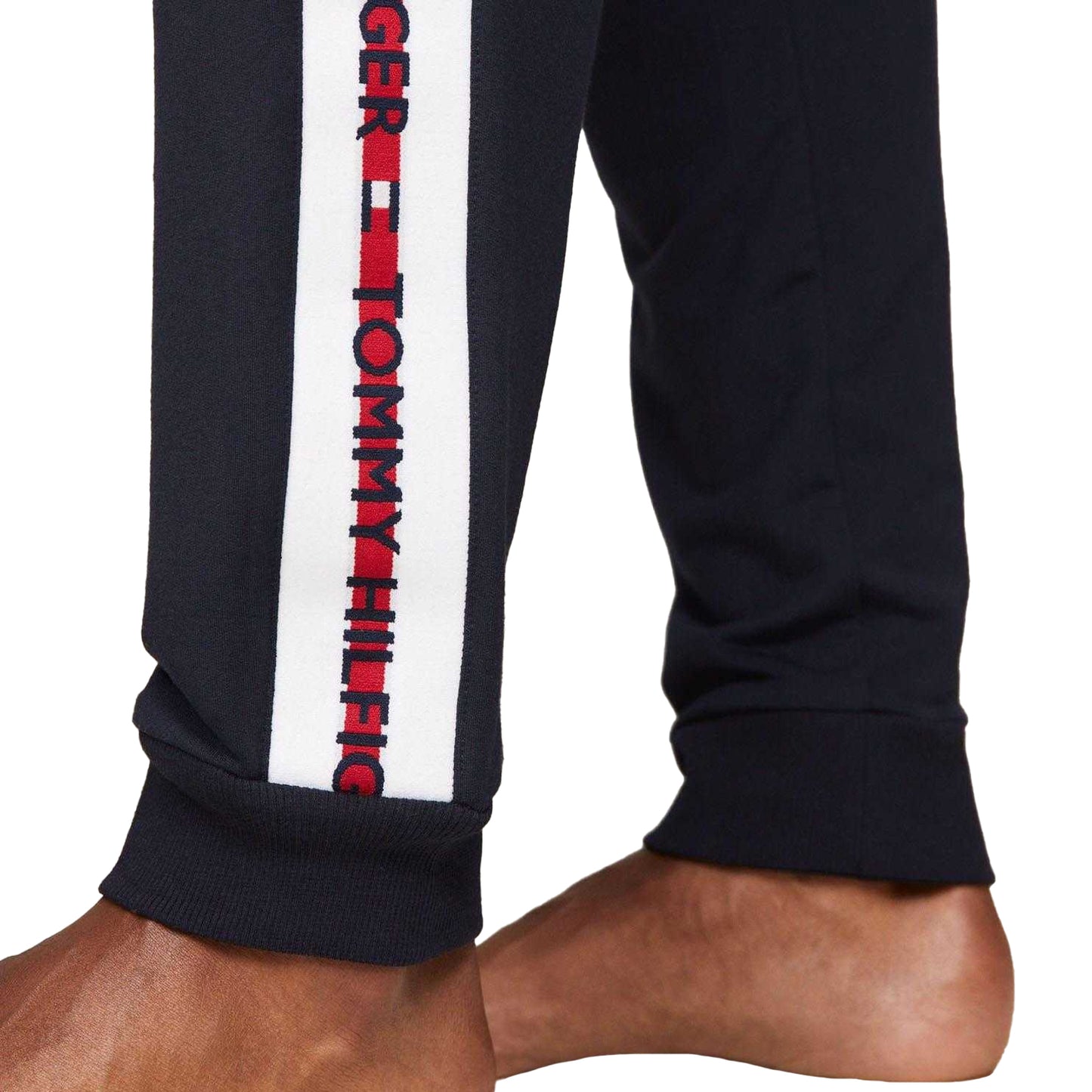 Blue - Side - Tommy Hilfiger Mens Tracksuit Bottoms