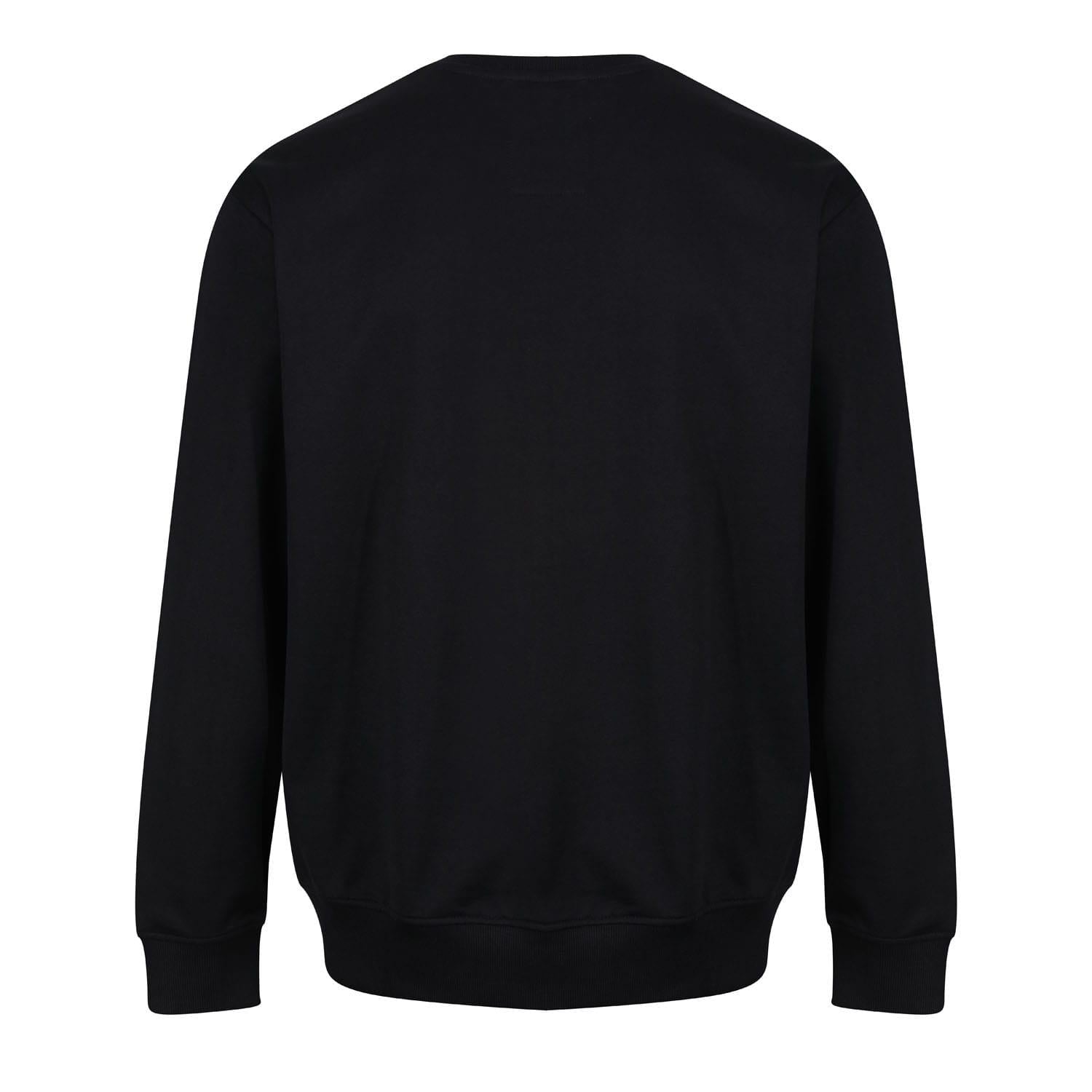 Black - Back - Luke 1977 Mens Le Mans Sweatshirt