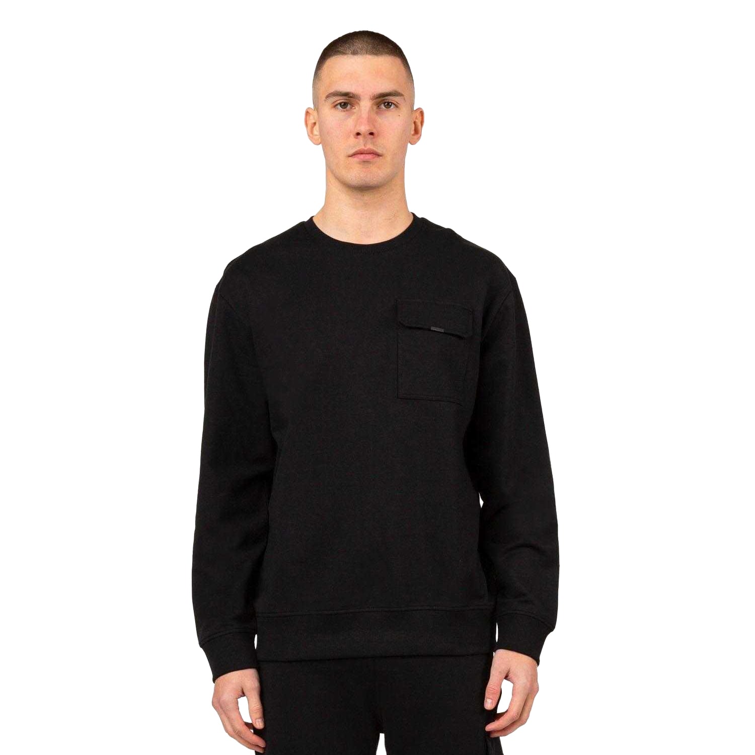 Black - Pack Shot - Luke 1977 Mens Le Mans Sweatshirt