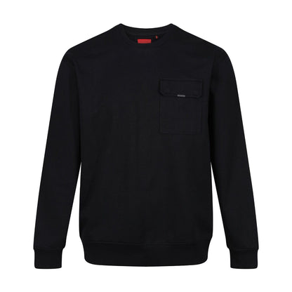 Black - Front - Luke 1977 Mens Le Mans Sweatshirt