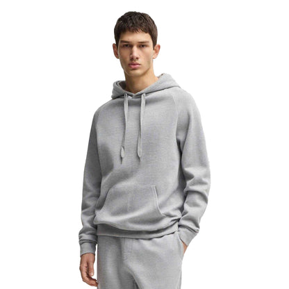 Grey - Lifestyle - Boss Mens Lounge Hoodie