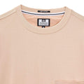 Pink - Side - Weekend Offender Mens Sirenko Crew Neck Sweatshirt