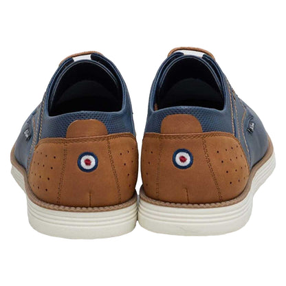 Navy - Back - Ben Sherman Mens Havana Trainers