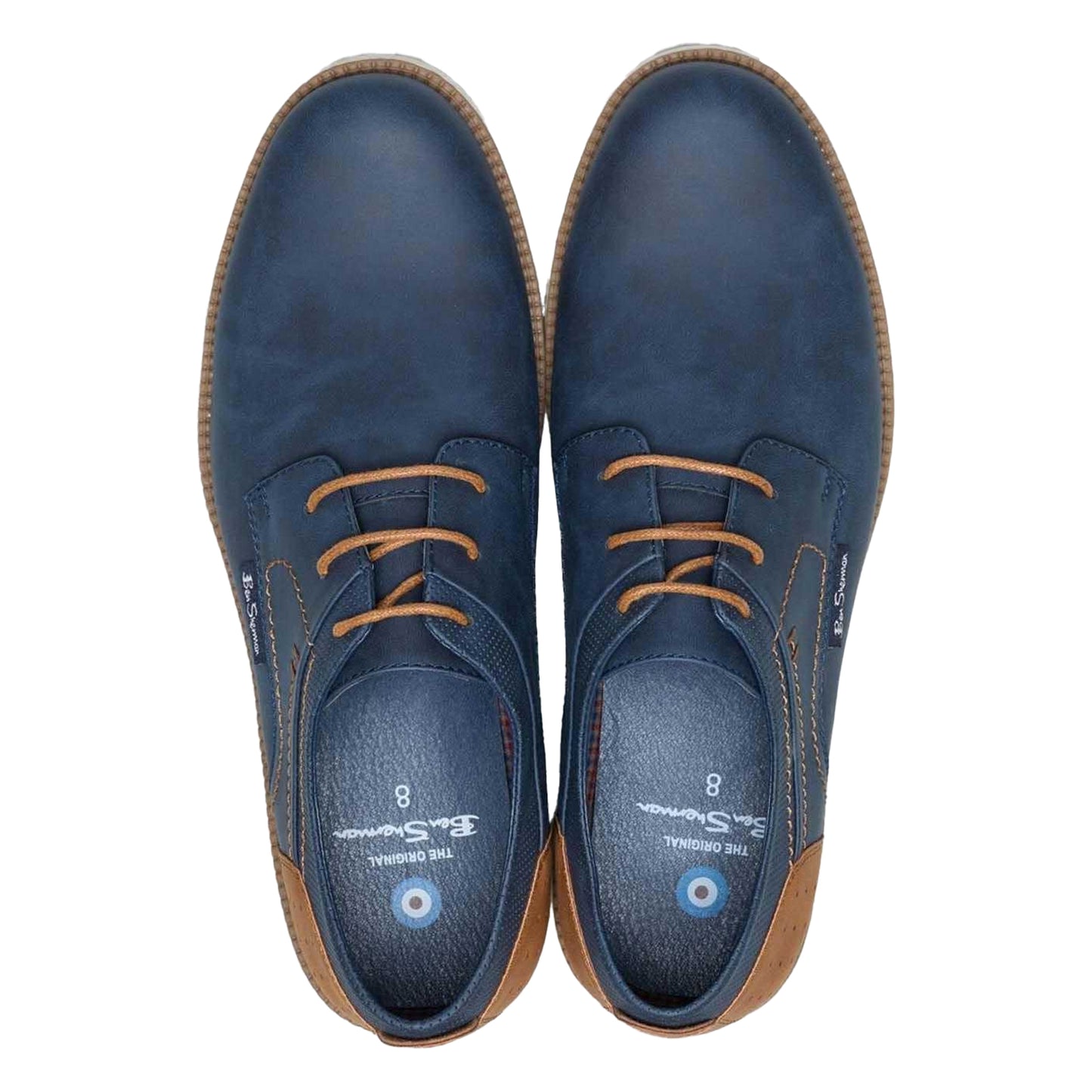 Navy - Lifestyle - Ben Sherman Mens Havana Trainers