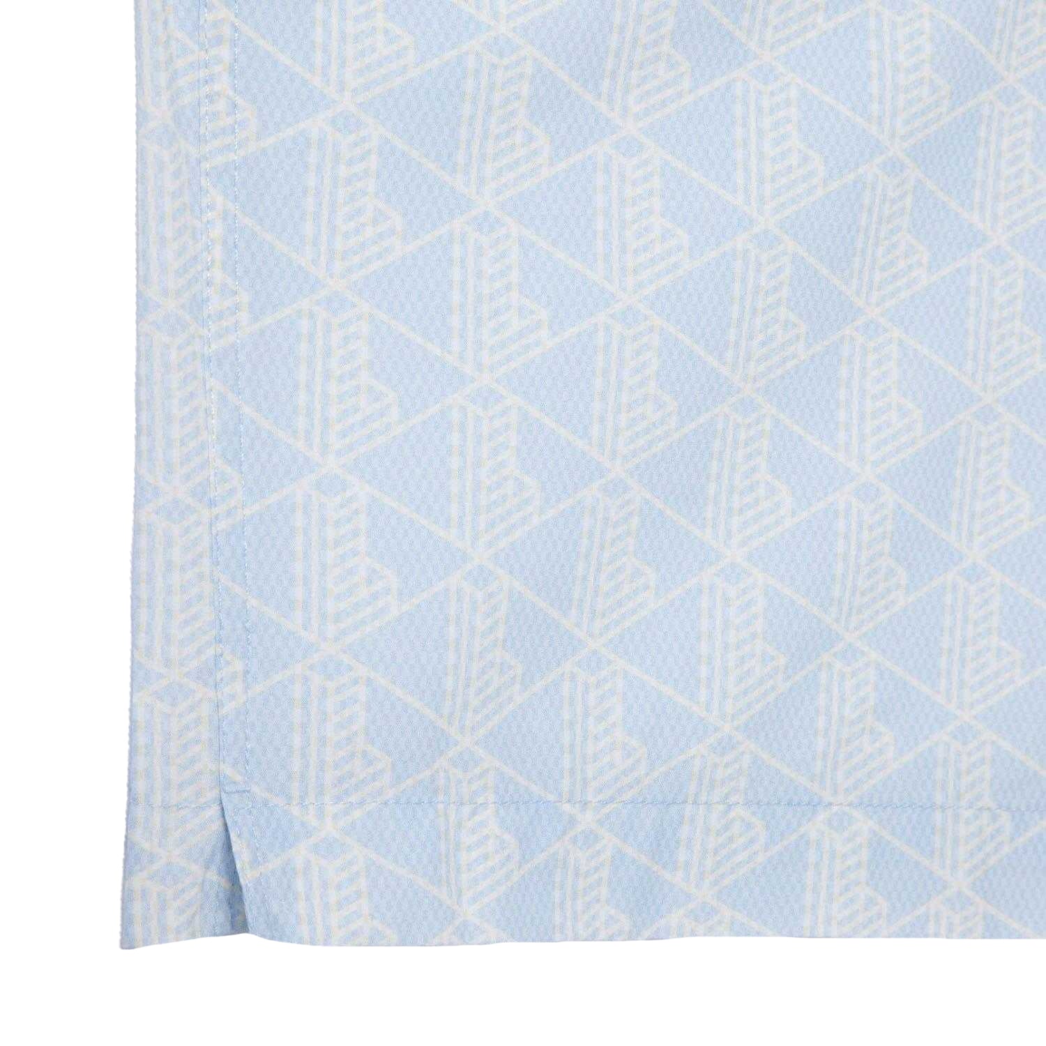 Light Blue - Side - Lacoste Mens Relaxed Fit Short-Sleeved Shirt