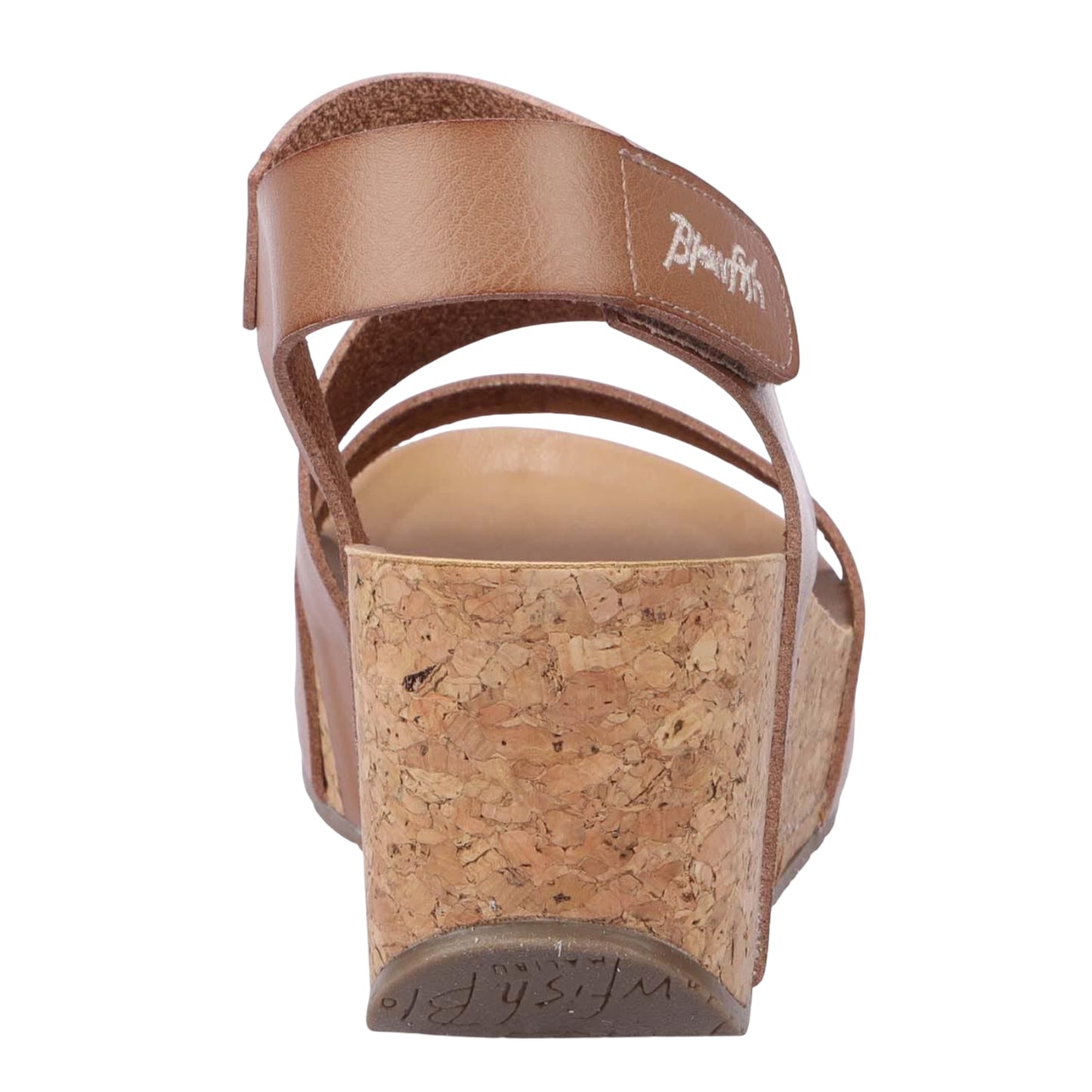 Beige - Pack Shot - Blowfish Malibu Womens-Ladies Leelee Wedge Sandals