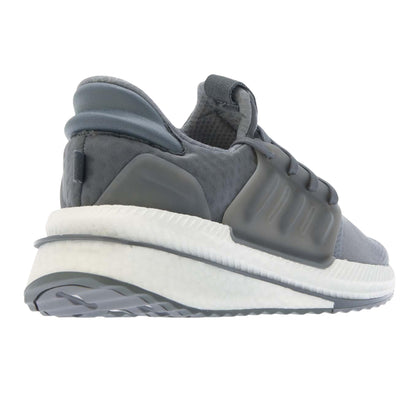 Light Grey-White - Back - Adidas Mens X_PLRBOOST Suede Trainers